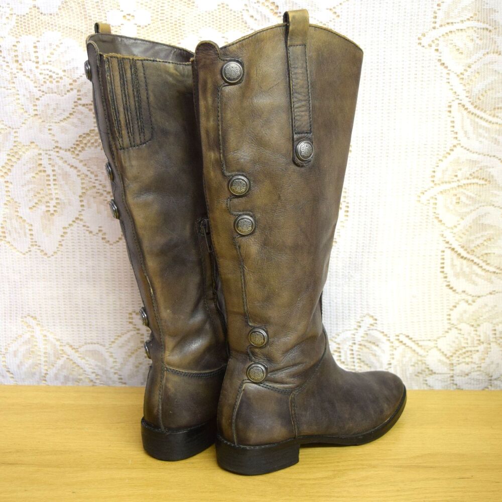 Arturo Chiang Womens Sz 5.5 M Knee High Riding Boots Cosplay Anime Steampunk